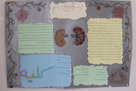 آلبوم تصاویر اولین مرحله نشریه های دیواری 62 مدرسه قزوین (طرح همشاگردی سلام ،سلامت باشید)1394 - 30