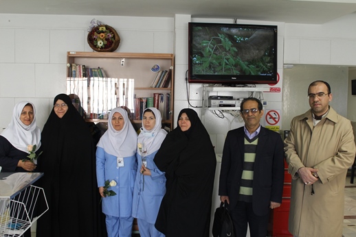 تجلیل روز پرستار از پرستاران بخش دیالیز قزوین با حضور 3 عضو شورای شهر1393